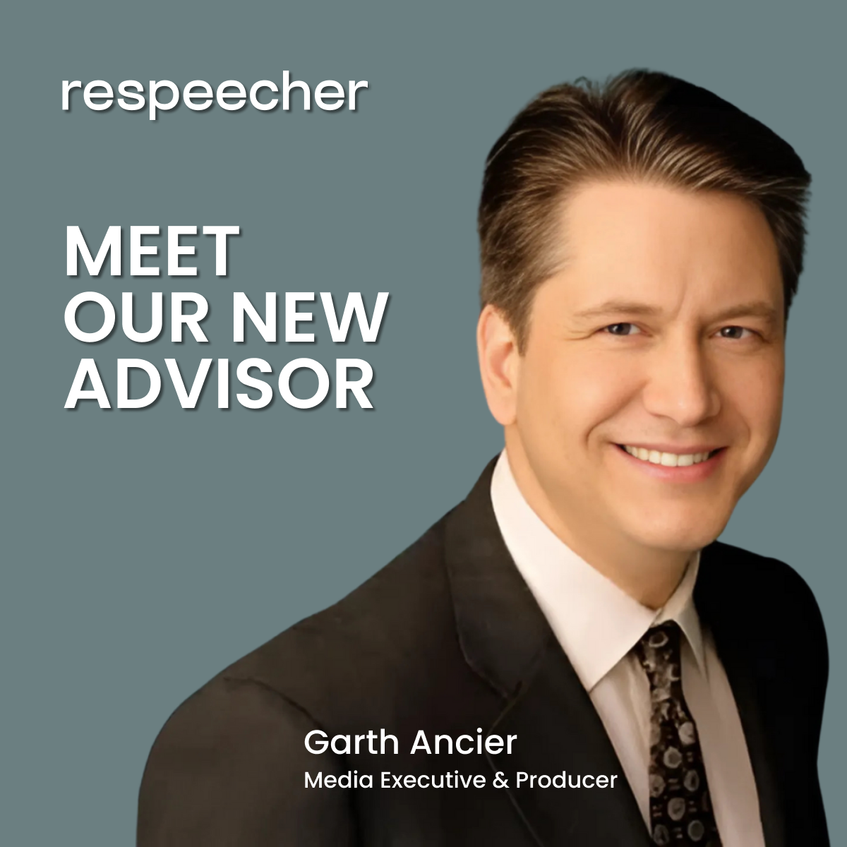 Meet our new advisor Garth Ansier | Respeecher