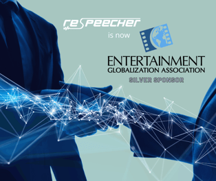 Respeecher Joins Entertainment Globalization Association as a Sponsor