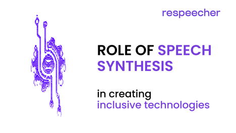 The Role of Speech Synthesis in Creating Inclusive Technologies